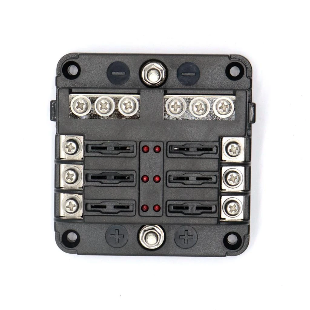 6 способов Авто Лодка автобус UTV предохранитель коробка блок Крышка 32В со
