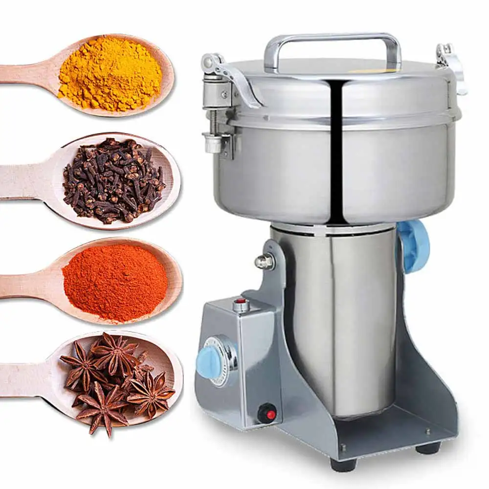 

1000g/2000g/2500g Grains Spices Herbal Cereals Coffee Dry Food Grinder Mill Grinding Machine gristmill Home flour powder crusher