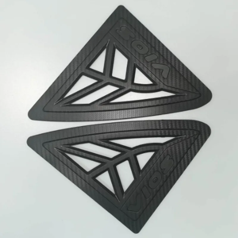 

1 Pair Black Exterior Rear Car Side Window Louvers Vent Cover for Toyota Vios 2008-2013 Trim Decoration ABS Accessories