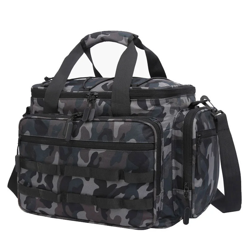 

Multifunctional Waterproof Fishing Bag Outdoor Sports Waist Pack Fishing Lures Gear Storage Bag Single Crossbody Bags Container