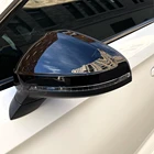 Глянцевая черная сменная Крышка для зеркала заднего вида для Audi A4 S4 RS4 B9 2016 -2020 A5 S5 RS5 8W6 автомобильный Стайлинг