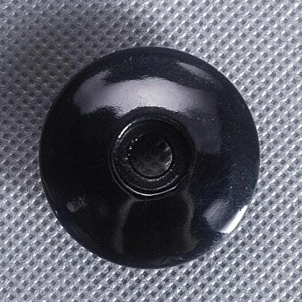 

Ultralight 6g Black Glossy Carbon Fiber Bicycle Stem Headset Top Cap Cover Suits 28.6mm 1-1/8 in Fork Steerer Tube and Headsets
