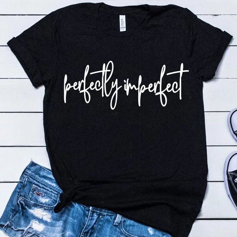 Совершенно безупречная женская футболка с коротким рукавом из 100% хлопка