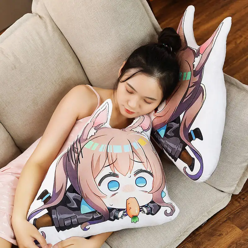 Мягкая плюшевая подушка для дивана 45 см|Плюшевые подушки| |