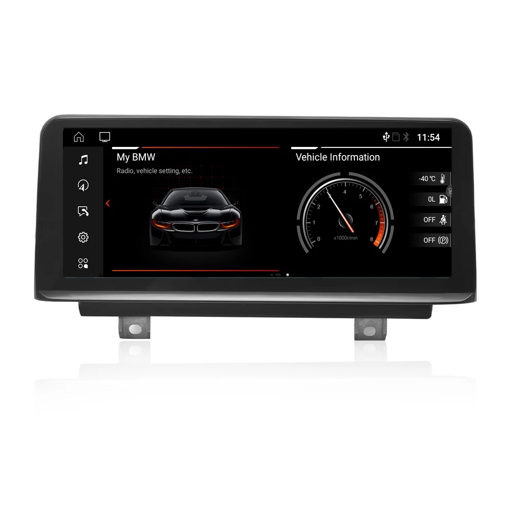 8 &quotAndroid 10 0 Системы Автомобильный мультимедийный радио для F45 F46 F87 2018 EVO с 2 + 32G