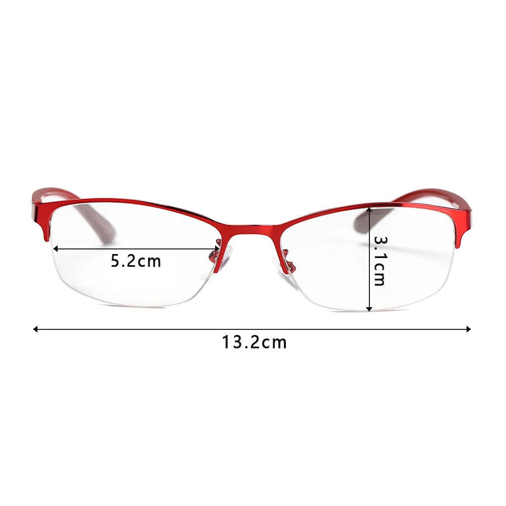 Мужские и женские очки для чтения квадратные пресбиопии металлические TR90