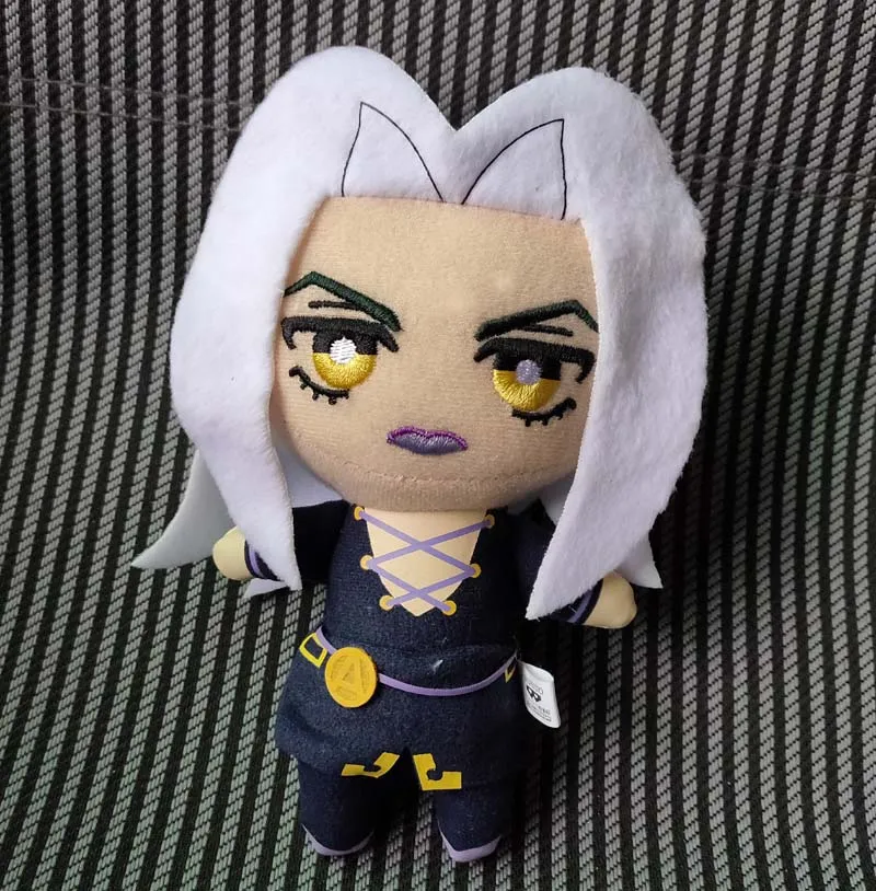 JoJoss Bizarre Adventure Золотой ветер Плюшевая игрушка Buccellati Abbacchio Fugo