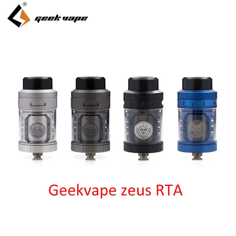 Оригинальный атомайзер Geekvape Zeus RTA с лучшим ароматом ecig 4 мл 3D воздушный поток
