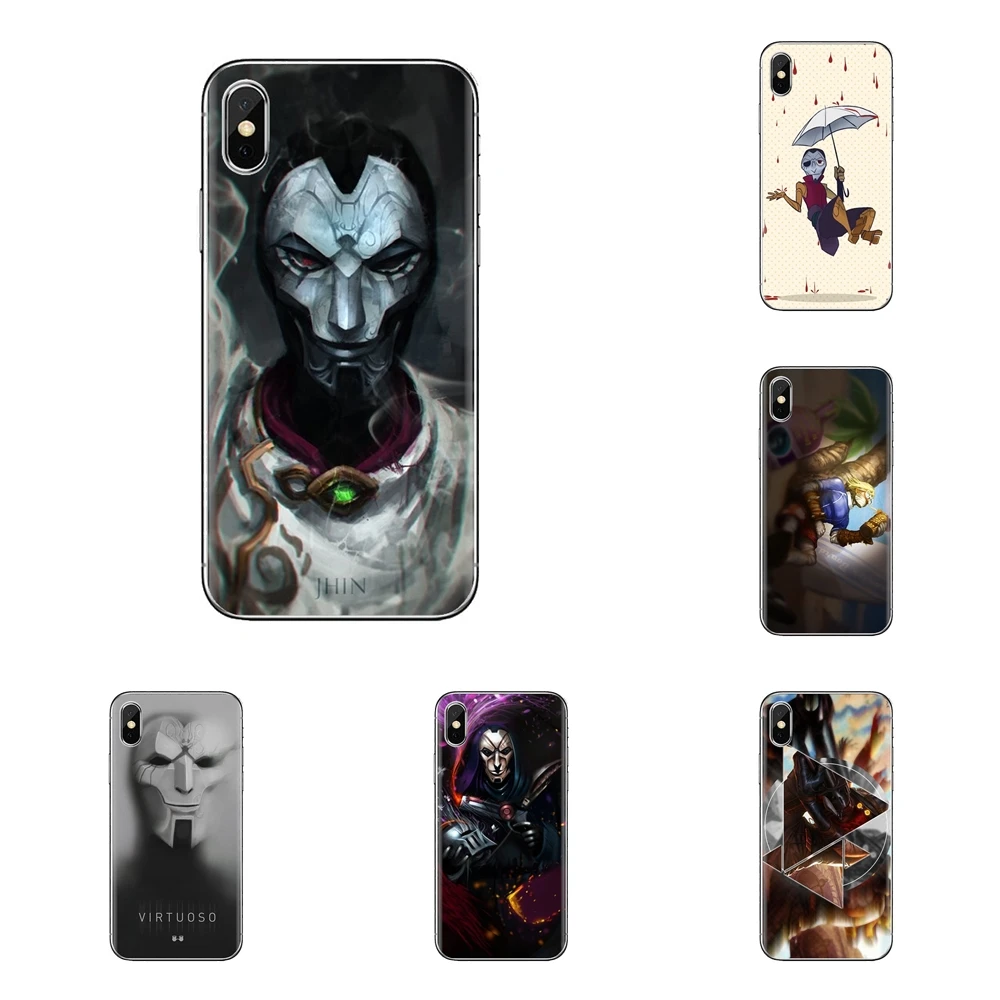 For Huawei Nova 2 3 2i 3i Y6 Y7 Y9 Prime Pro GR3 GR5 2017 2018 2019 Y5II Y6II Jhin Singed League of Legends Game TPU Shell Cases |
