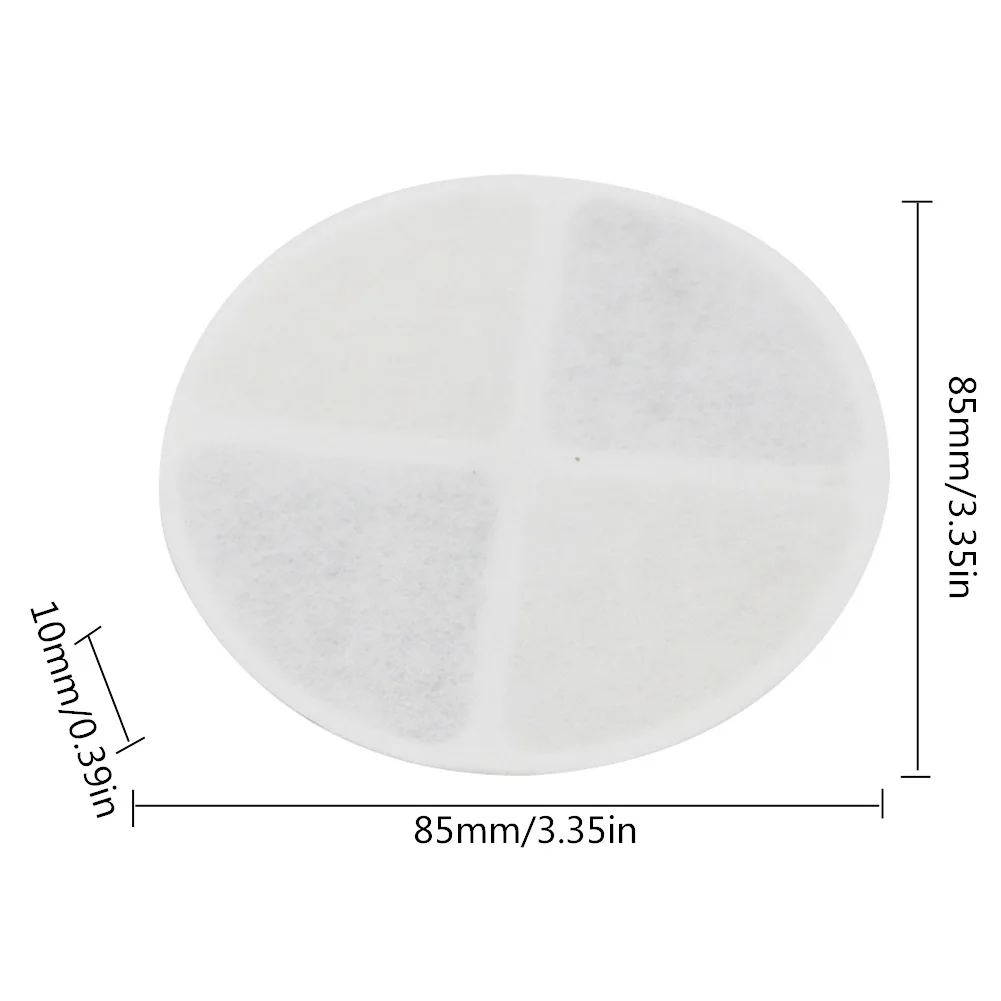 

Cat Dog Fountain Water Dispenser Filter Cotton Upgraded Activated Carbon Filter Pet Automatic Electric Water Dispenser Filter