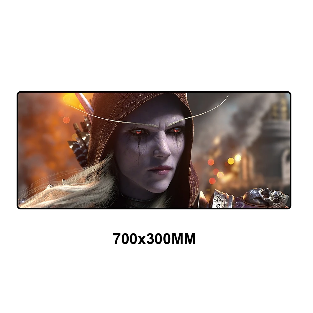 MSSJ-RW021-- 70X30 см Sylvanas WOW игровой коврик для мыши большой XL модный коврик для мыши World of Warcraft коврик для мыши для геймера ноутбука резиновый коврик для ноутбука - Цвет: MSSJ-RW021--