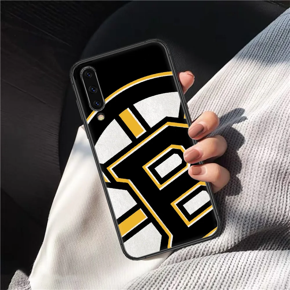

Boston Bear Hockey ice team Phone Case Cover For Samsung Galaxy A10 A11 A20 E A21 A30 A40 A41 A50 A51 A70 A71 A81 S black Back