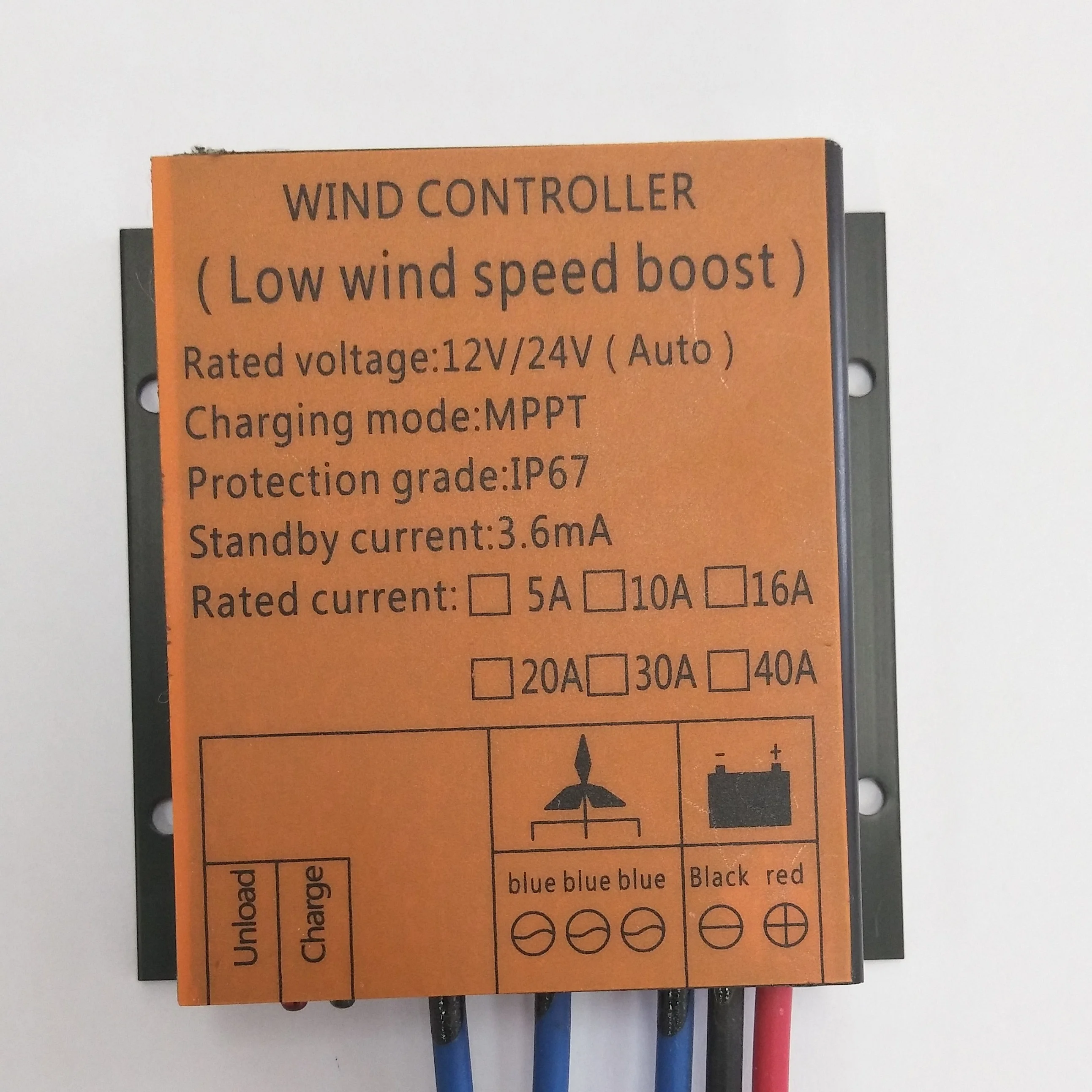 Factory price 400w MPPT low wind speed Charging Waterproof charge controller 12V 24V for turbine generator | Обустройство дома
