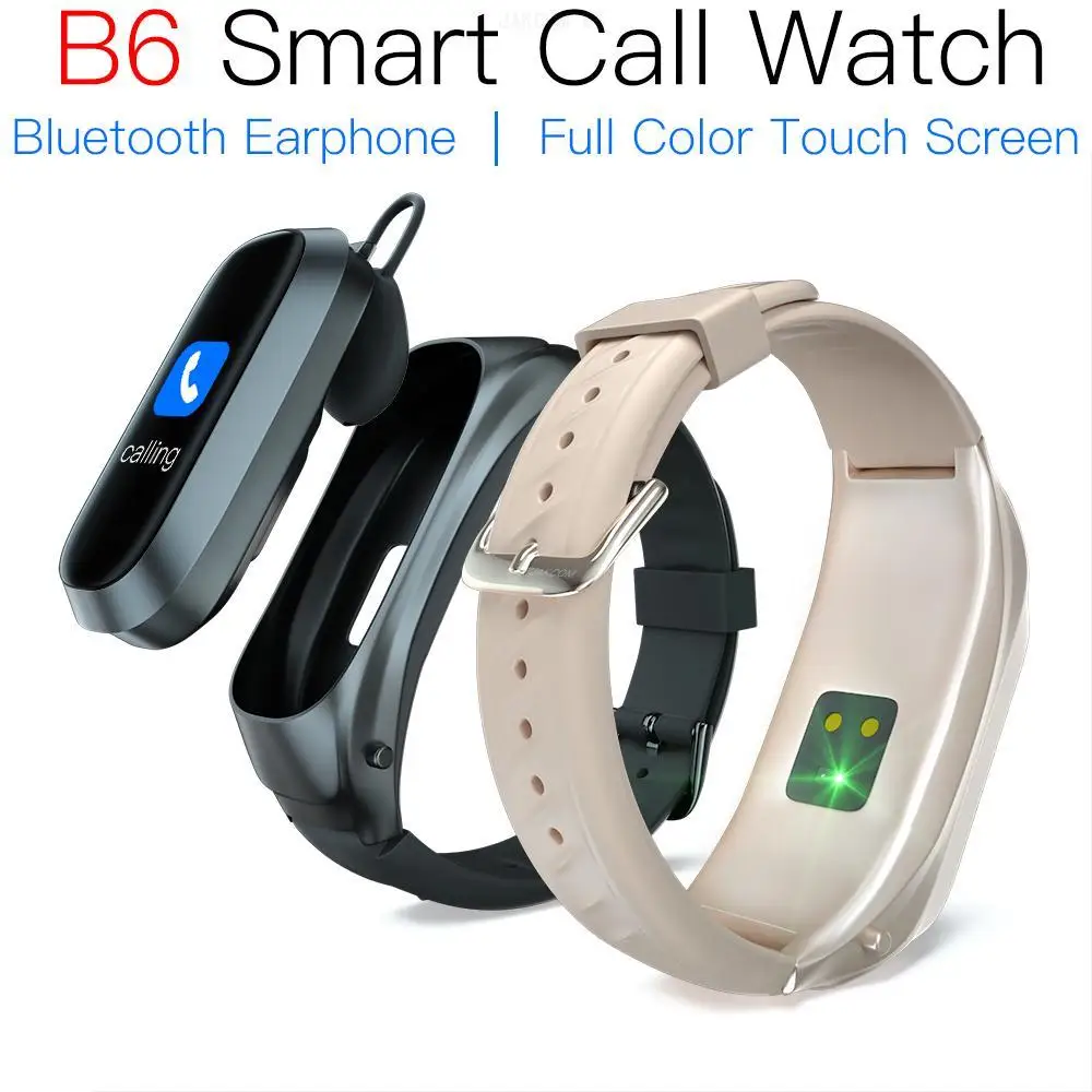 

JAKCOM B6 Smart Watch For men women watch series 3 2g band 4e p80 smart smartch galaxy active ip68 iwo 14