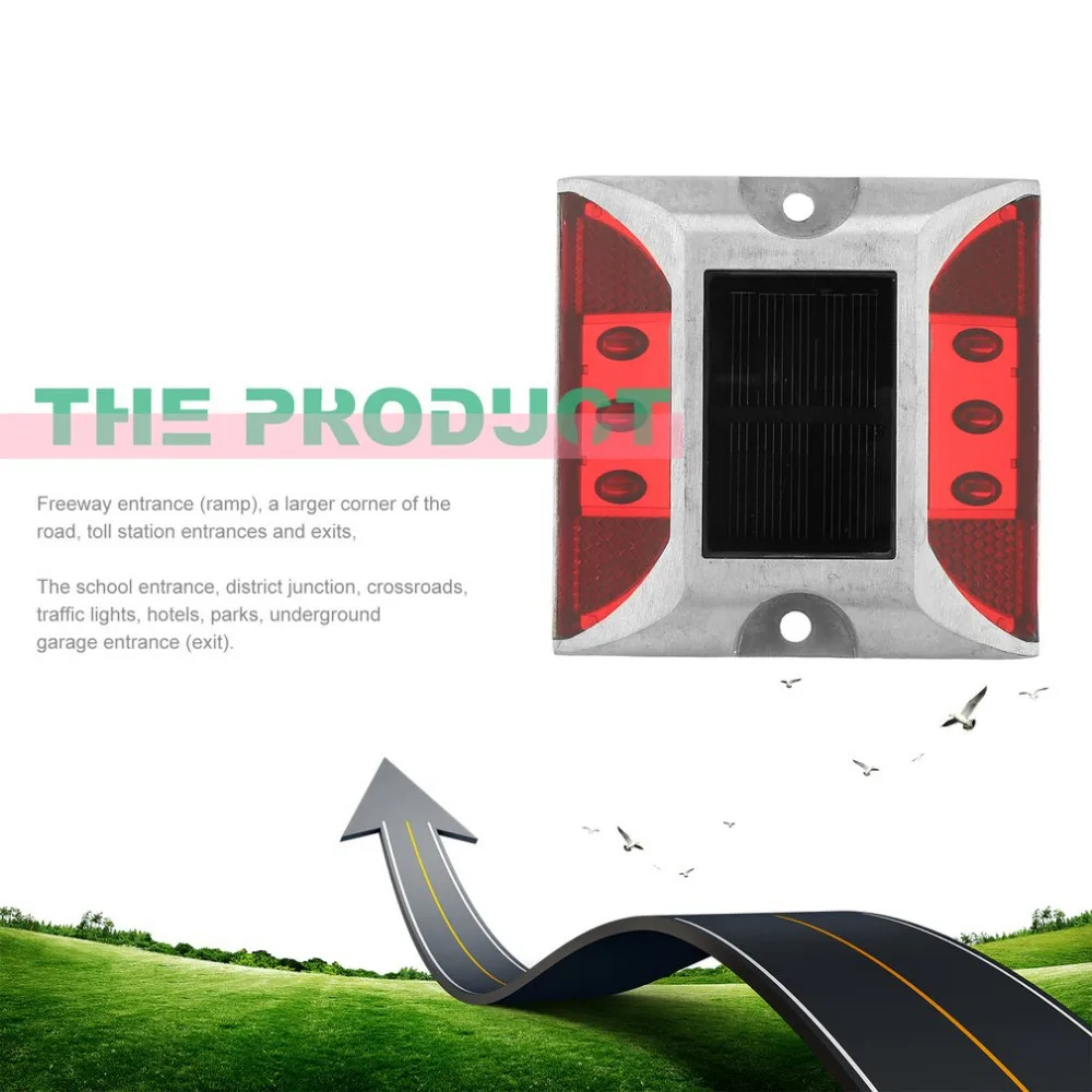 Алюминиевый водонепроницаемый светодиодный светильник на солнечной батарее для