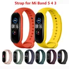 Mi Band 5 4 ремешок на запястье для Xiaomi mi band 4 силиконовый браслет для xiaomi Mi band 5 Mi band 4 Смарт-часы на ремешке