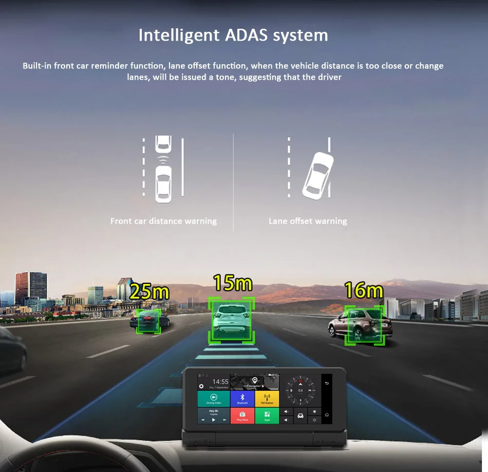 4G Автомобильный видеорегистратор ADAS, камера Android, Wifi, Bluetooth, gps навигация, 1080 P, Автомобильный видеорегистратор, видеорегистратор, 24 часа, монитор парковки X2N