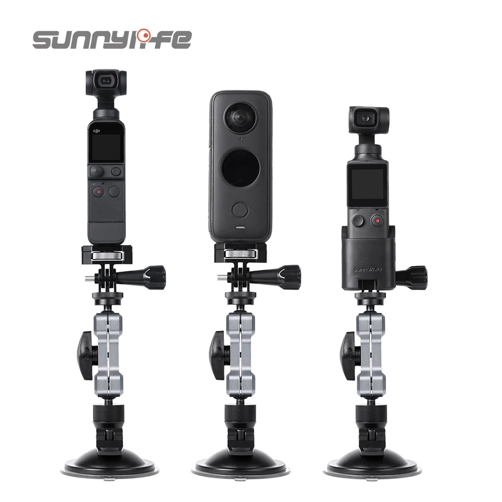 Sunnylife регулируемое металлическое Крепление на присоске в автомобиле для экшн