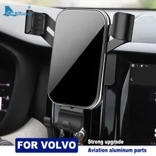 AIRSPEED Car Mobile Phone Holder Air Vent Mount Bracket for Volvo XC90 S90 XC60 S60 S90 XC40 Accessories Auto Gravity GPS Stand
