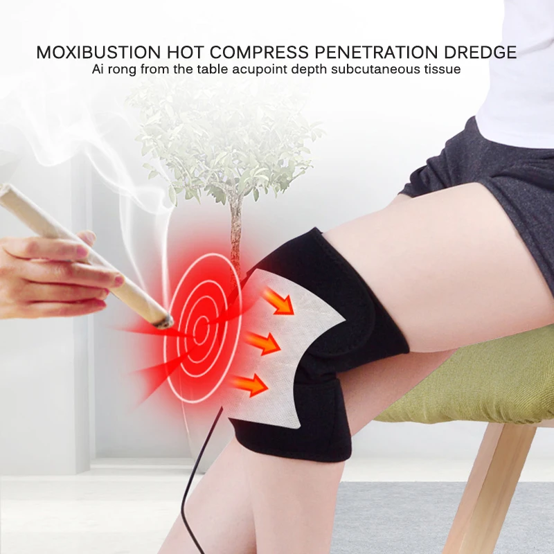 Инфракрасная нагретая коленная Скоба наколенник с электрическим подогревом