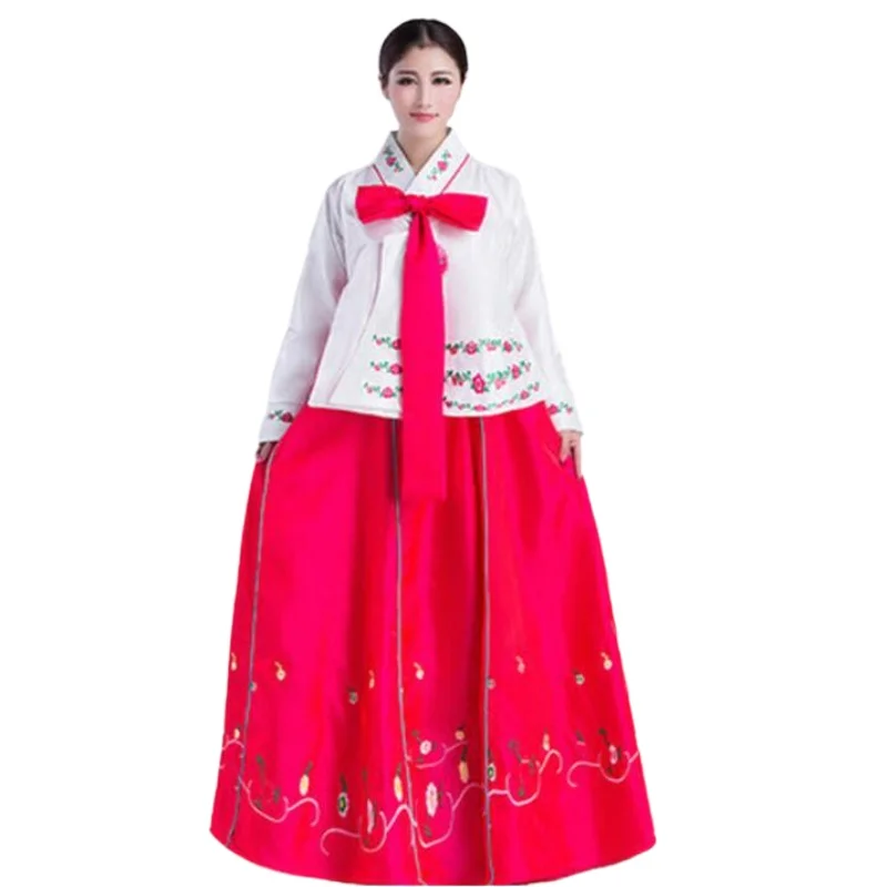 Женский костюм для девочек в Корейском стиле танцев традиционное корейское