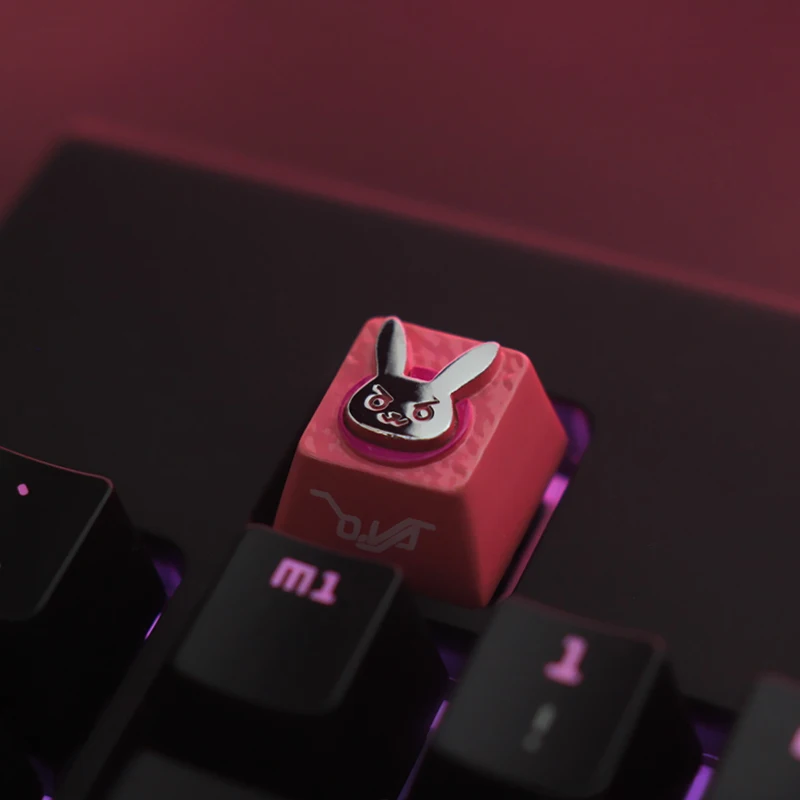 OW Игровые Периферийные логотипы dva rabbit персонализированные металлические