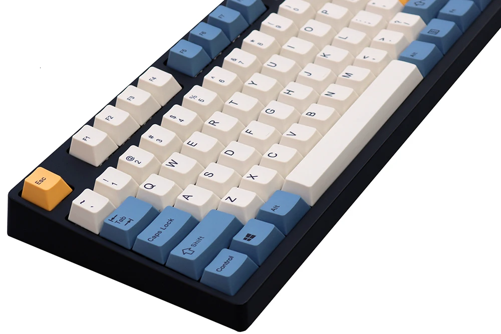 Абрикосовый колпачок для клавиш 108/143 PBT Вишневый профиль краска сублимированная