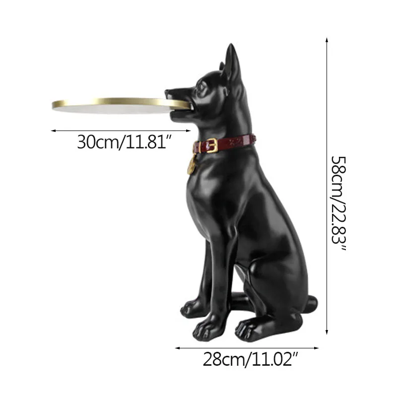 

Nordic Luxury Towser Tea Table Creative Resin Table Animal Support Living Room Home Furniture Home Decoration Accessories