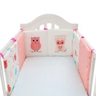 Бампер для детской кровати, 6 шт.компл., подушка для колыбели, защита для кроватки