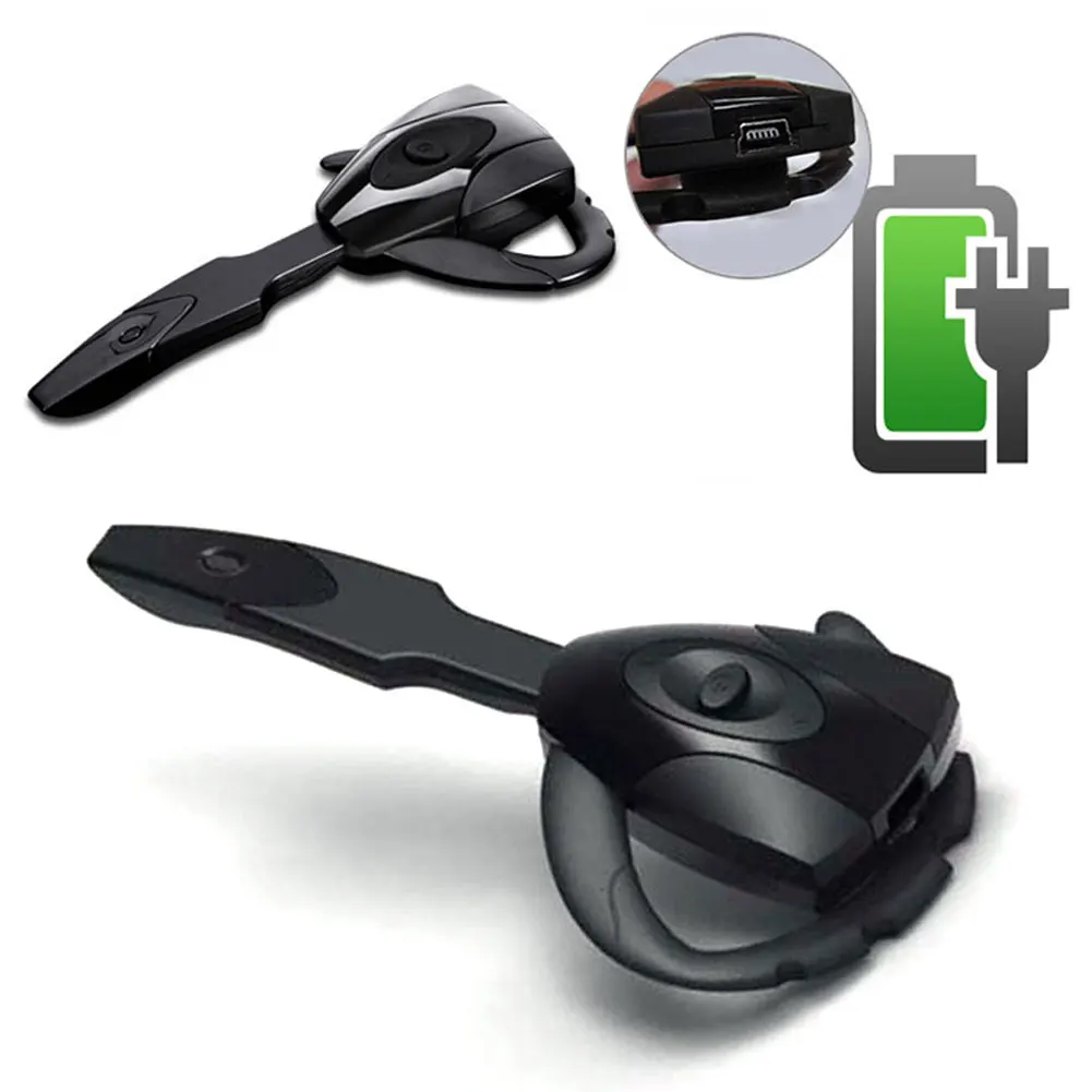 Игровая гарнитура Bluetooth 3 0 с микрофоном беспроводная перезаряжаемая длинным