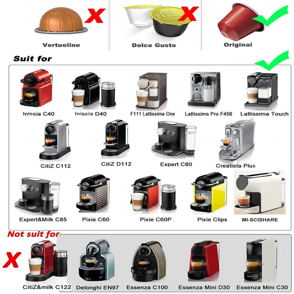 Многоразовые кофейные капсулы фильтрующая чашка для Nescafe Dolce Gusto многоразовые