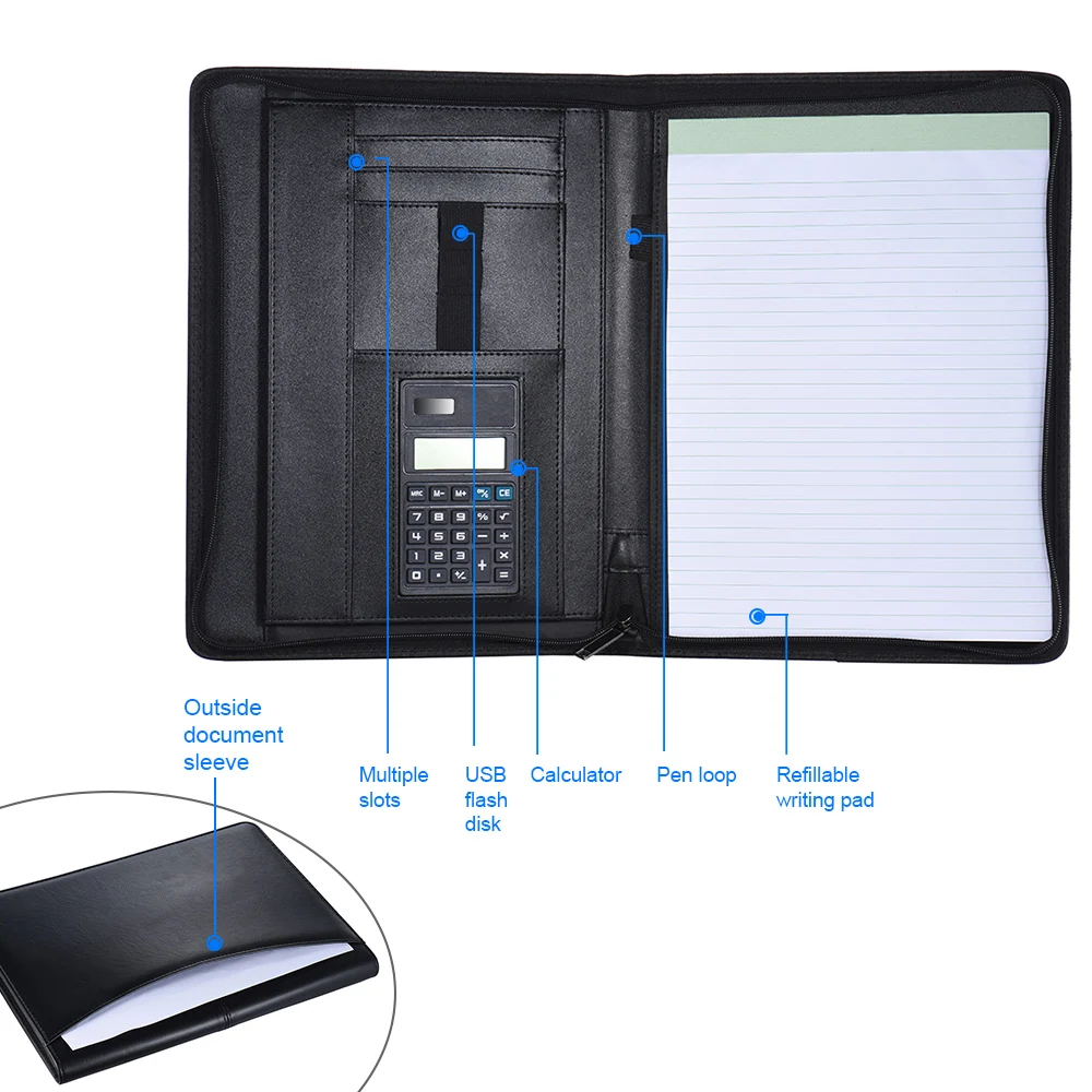 Многофункциональный Профессиональный деловой портфель папка Портфель для