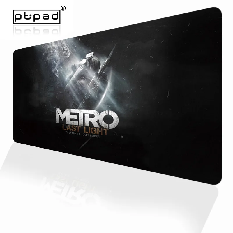 Большой коврик для мыши 70x30 METRO 2033 компьютерный Настольный игровой с замком