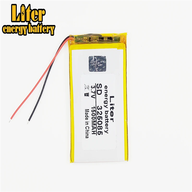 

Supply 1500mah rechargeable batteries battery 325085 305085 square high- capacity