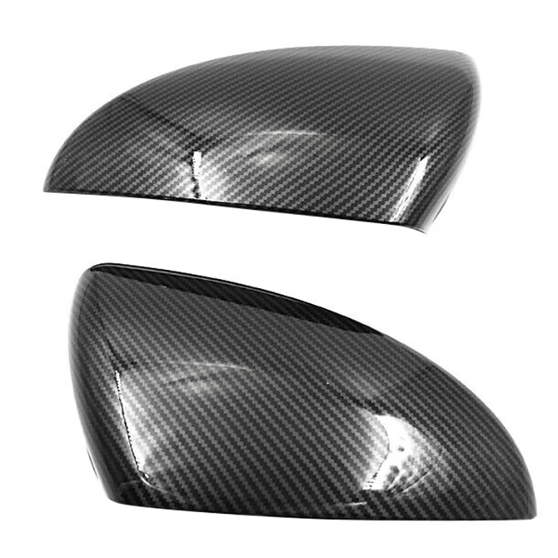 ABS углеродное волокно заднего вида Боковая дверь Зеркала Накладка для Kia Forte / K3