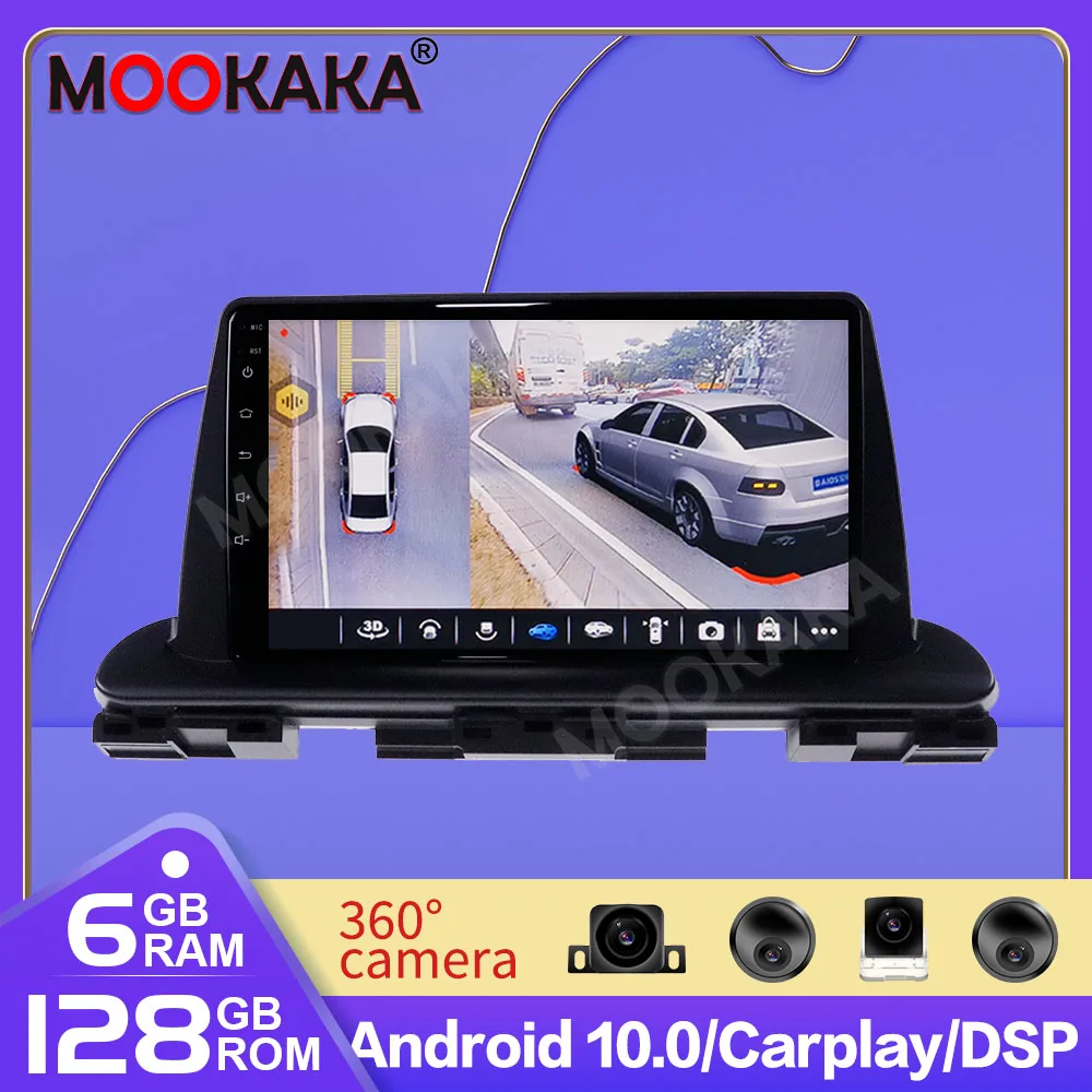 

Android10.0 DVD Player GPS Navigation For Kia Cerato 2018-2020 Car GPS Radio Palyer Stereo Head Unit Build In Carplay 6GB+ 128GB
