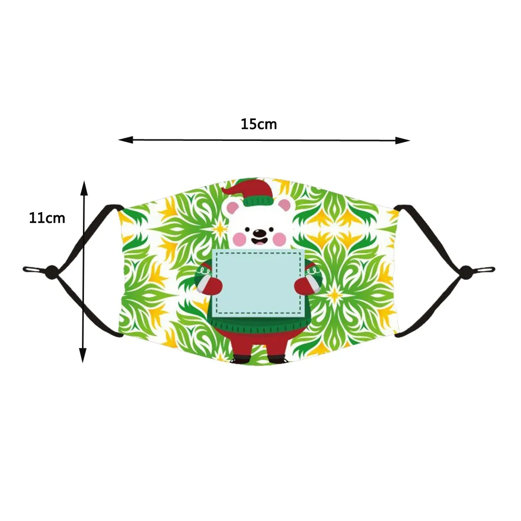 Бесплатная доставка 5 шт. в партии Детские с принтом маски фильтров и