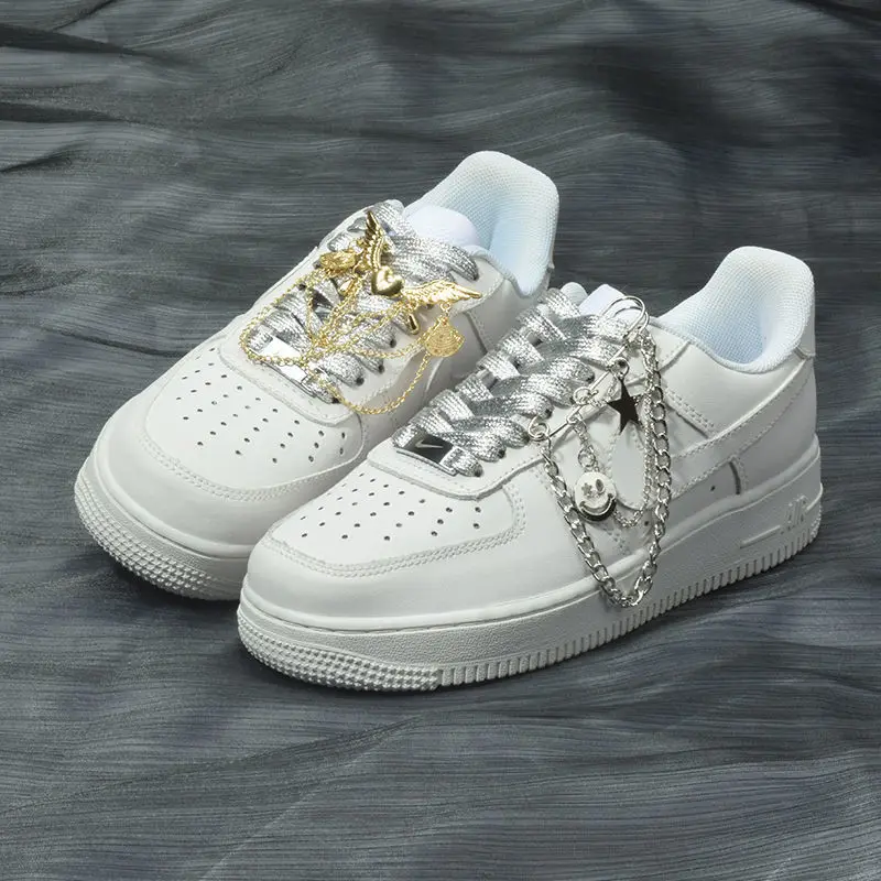 Аксессуары для обуви металлическая брошь в стиле панк шнурков NIKE AF1 Air Force 1 | Обувь