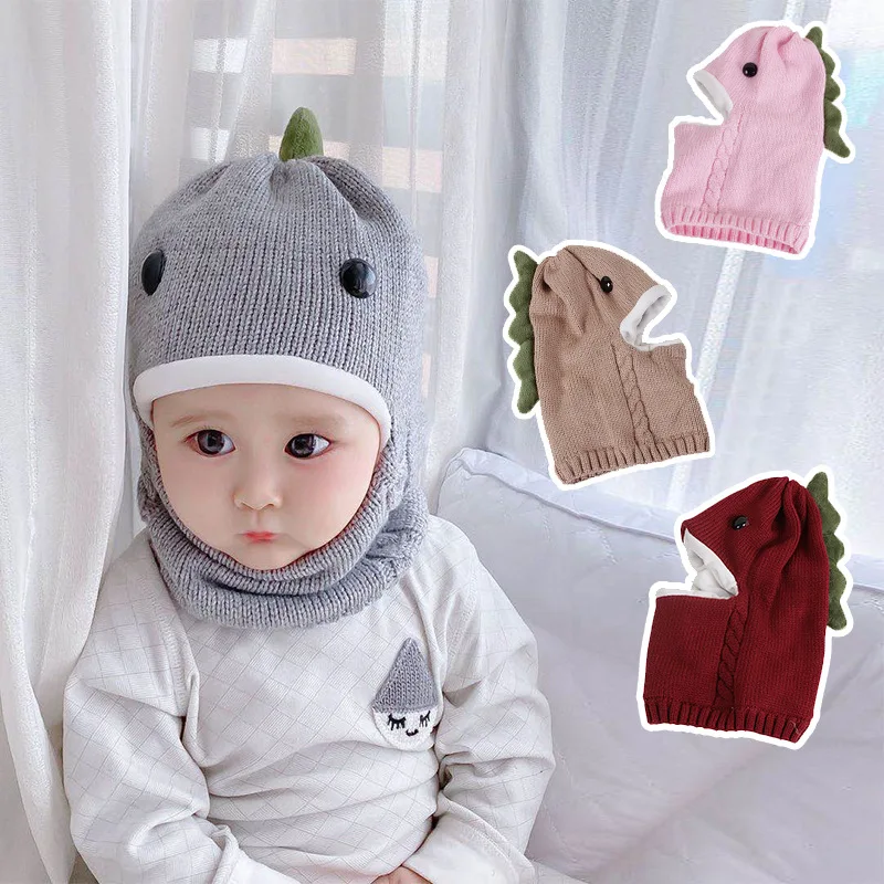 

Шапка Вязаная осенне-зимняя, для мальчиков 1-8 лет, KF403
