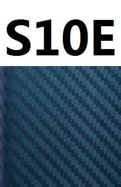 S10e-Steel blue Градиентные цветные наклейки для samsung S10 Plus S10E S9 S8 S7 Edge защитная пленка из углеродного волокна аксессуары для мобильных телефонов EEMIA - Цвет: S10e-Steel blue