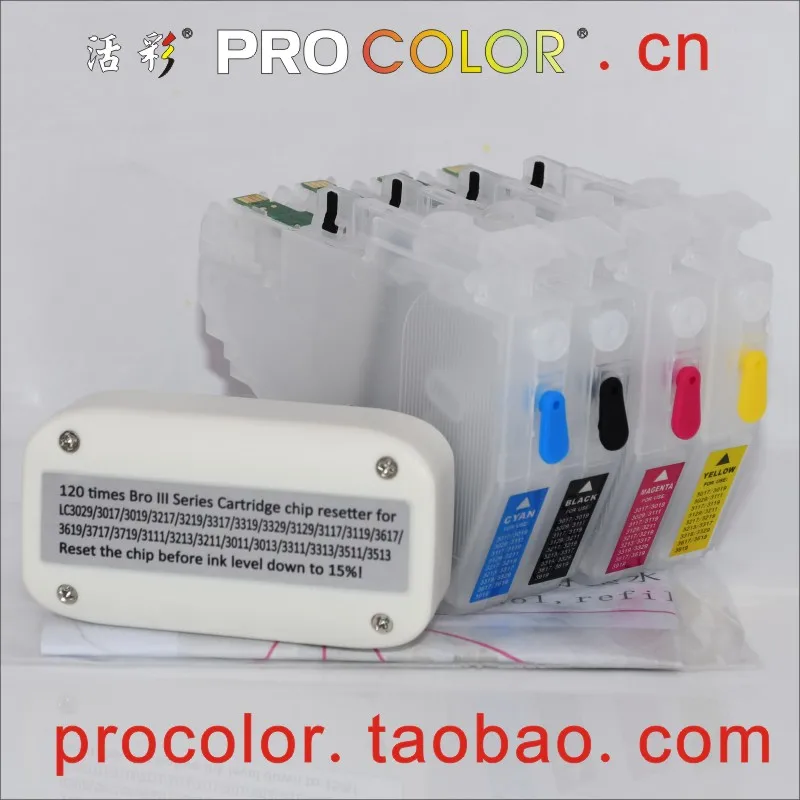 LC3213 пигментные краски самодельные картридж для Brother DCP J772DW J774DW MFC J491DW J497DW J690DW J890DW