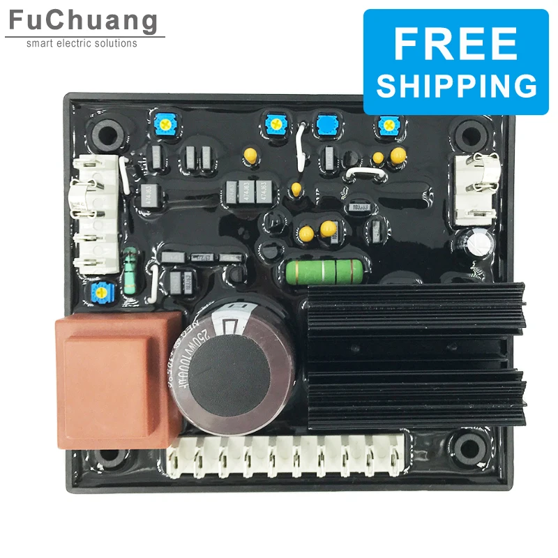 

Free Shipping AVR R438 generator parts motherboard voltage regulator Stabilizer 3phase for Diesel Generator