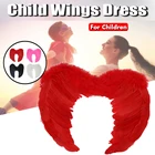 Детский костюм с крыльями ангела, 4 цвета