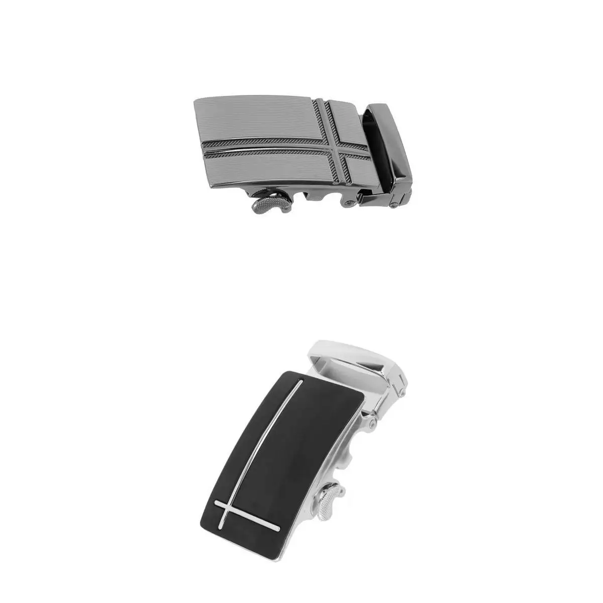 2х Мужская модная и прочная пряжка для ремня автоматическая застежка с защелкой