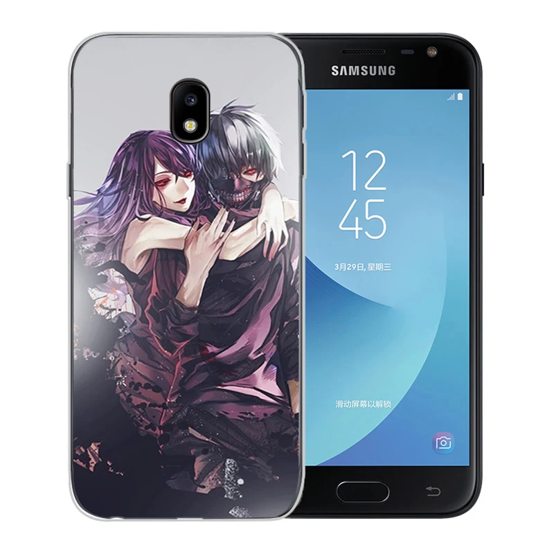 Токийский Гуль аниме ТПУ Мягкий силиконовый чехол для телефона Samsung Galaxy J5 J7 2016 J3