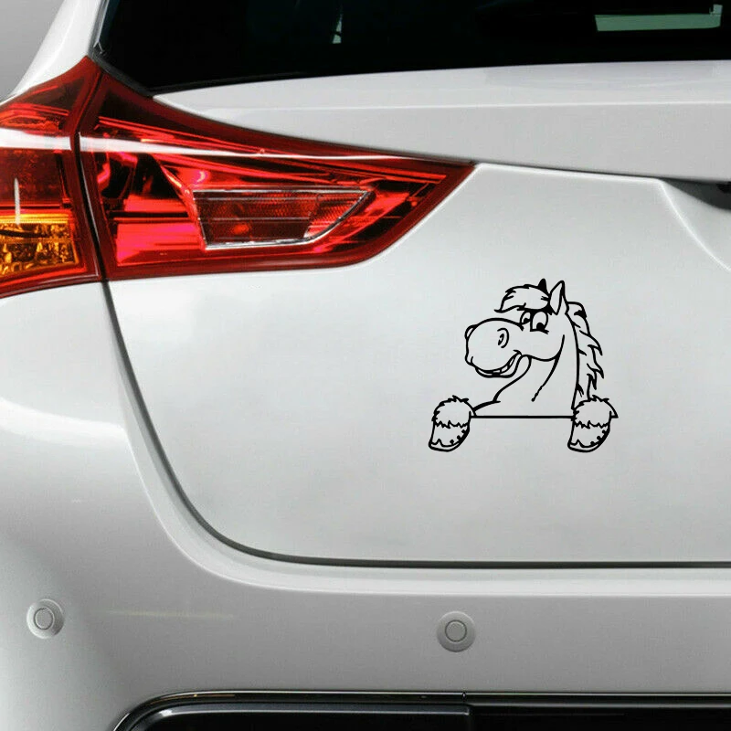 Большой милый Конный Семья Виниловая пленка для оклеивания автомобилей Грузовик