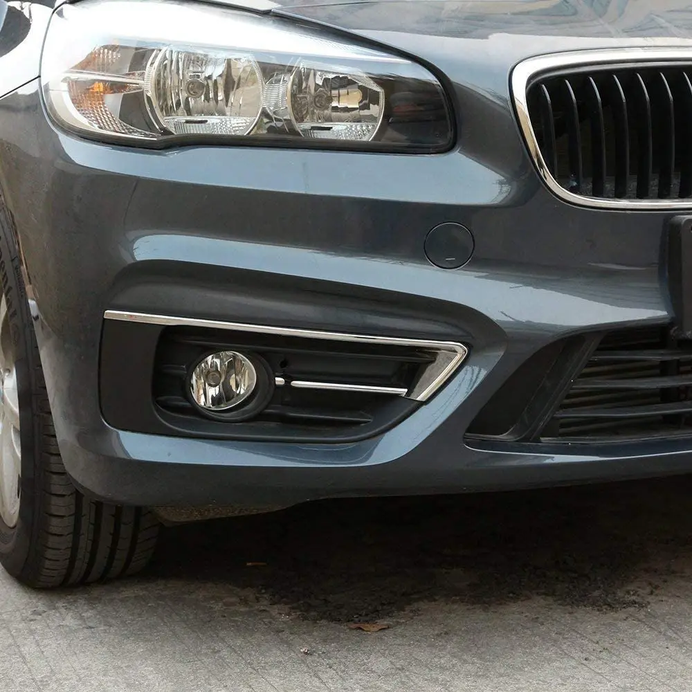 ABS пластик передний противотуманный светильник Накладка для BMW 2 серии F45 F46 Gran Active