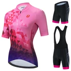 Женский комплект одежды для горного велосипеда Ciclismo, комплект с трикотажным нагрудником, летняя спортивная одежда для велоспорта, женская одежда Vendul, 2021