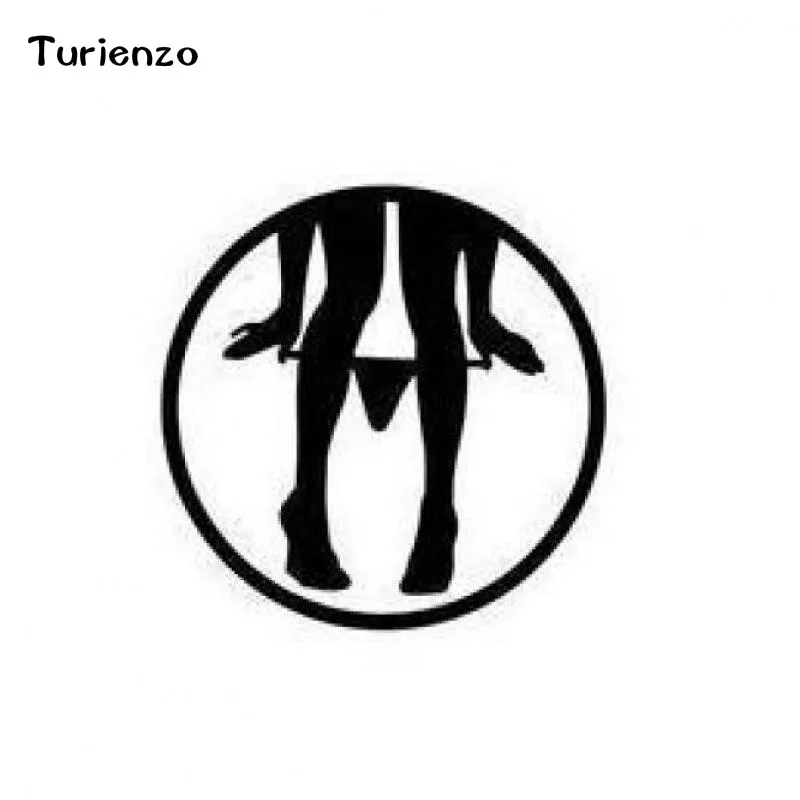 Turienzo 10*10 см трусики капельница автомобиля наклейки забавный мультфильм мотоцикл