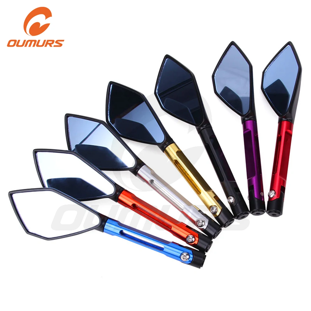 Универсальное боковое зеркало заднего вида для мотоцикла ouwalls боковые зеркала